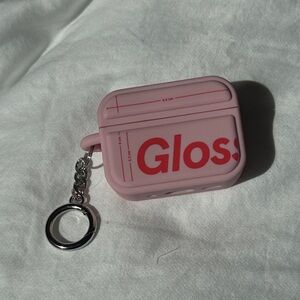 Glossier Pink AirPods Case